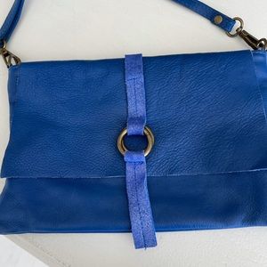 New. From Paris. Crazy Lou cross over leather bag